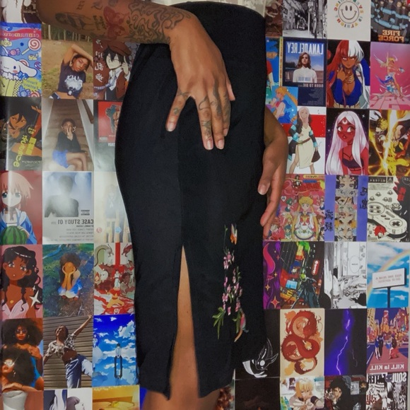 Vintage cottagecore midi skirt - Picture 2 of 5